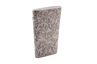 Lot 332 - A mid-19th Century Indian Colonial silver case