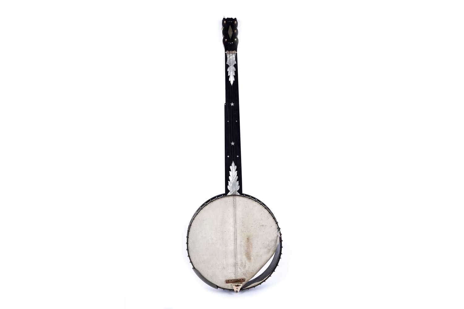 Lot 61 - A seven-string banjo