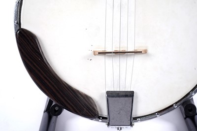 Lot 63 - A Pirles long neck banjo