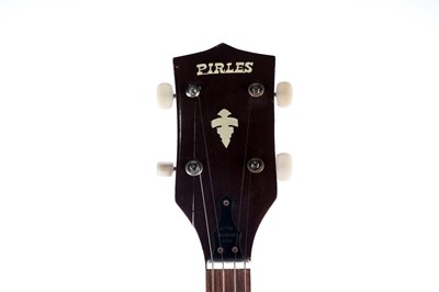 Lot 63 - A Pirles long neck banjo