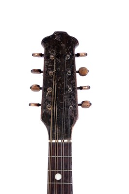 Lot 68 - A Neapolitan School of Music mandolin