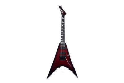Lot 115 - A flying V-style guitar