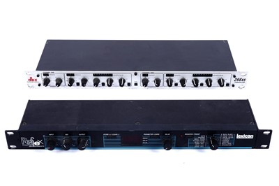 Lot 175 - A DBX Compressor; and a Lexicon Reflex reverb