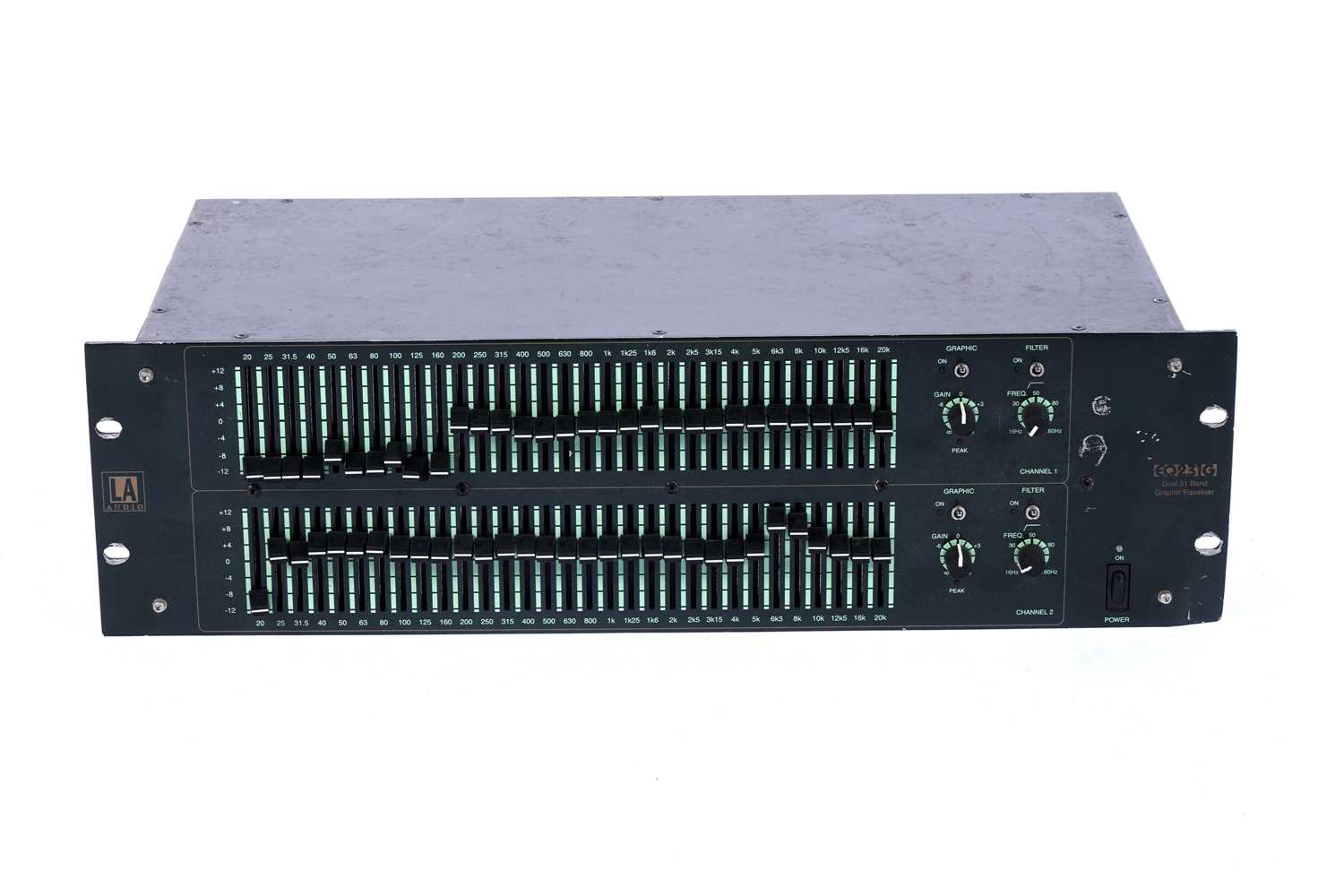 Lot 179 - An LA Audio EQ231G graphic equalizer