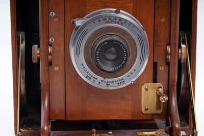 Lot 386 - A collection of three Edwardian plate cameras