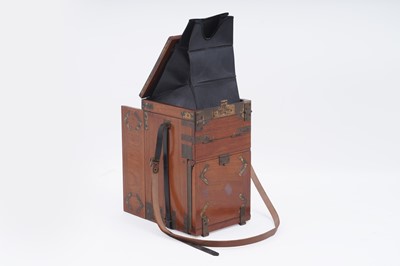 Lot 386 - A collection of three Edwardian plate cameras