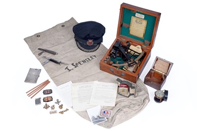 Lot 555 - The effects of Harry Spensley, Merchant Navy