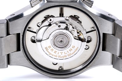 Lot 773 - Breitling Hercules: a stainless steel cased automatic chronometer wristwatch