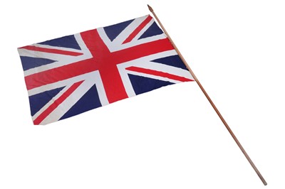 Lot 278 - An early 20th Century printed linen Union flag