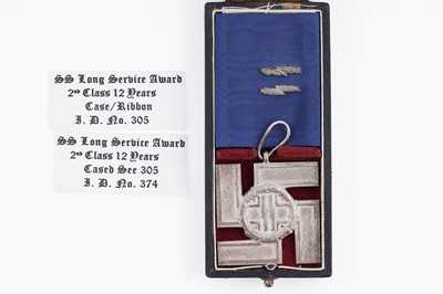 Lot 1001 - German Third Reich SS Long Service award medal