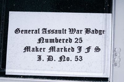 Lot 829 - A German First World War General Assault War Badge