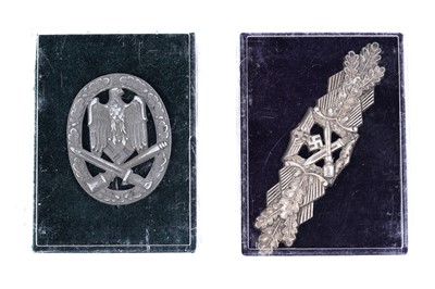 Lot 830 - Two German Second World War badges