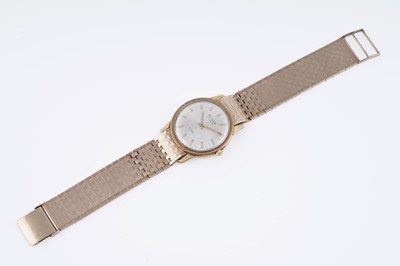 Lot 263 - A Nivada Automatic gold cased wristwatch