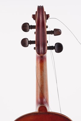 Lot 49 - A Compagnon violin; and a Chinese Lark violin