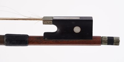 Lot 49 - A Compagnon violin; and a Chinese Lark violin