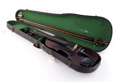 Lot 50 - A German trade violin