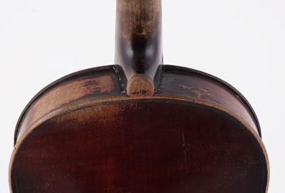 Lot 50 - A German trade violin