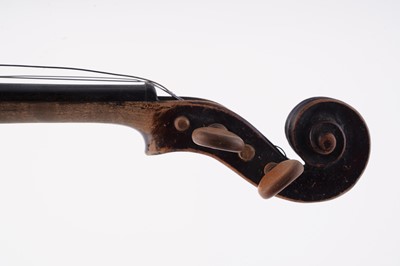 Lot 50 - A German trade violin