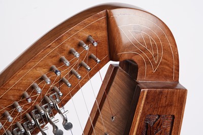 Lot 54 - A Celtic Harp