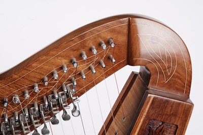 Lot 54 - A Celtic Harp