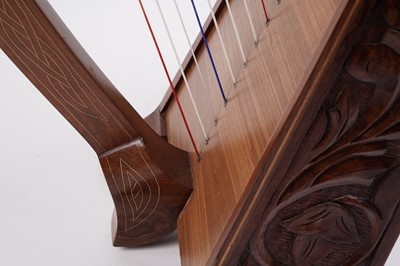 Lot 54 - A Celtic Harp