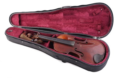 Lot 47 - A JTL Geromino Barnabetti violin