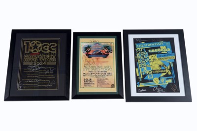 Lot 493 - Signed posters