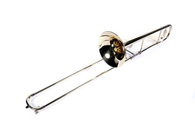 Lot 16 - A trombone stamped Hanson England