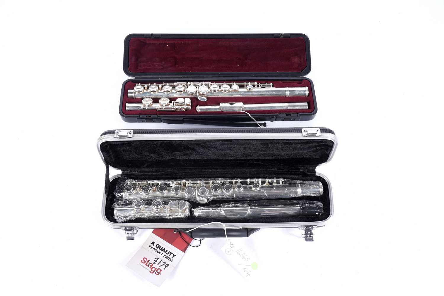 Lot 2 - A Yamaha flute; and a Stagg flute