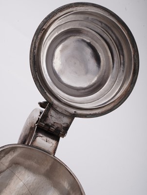 Lot 445 - A George II provincial silver tankard