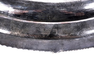 Lot 446 - Paul Storr: a George III large silver meat dish