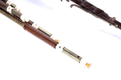 Lot 18 - A set of Northumbrian small pipes