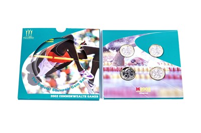 Lot 339 - Manchester 2002 Commonwealth Games £2 set