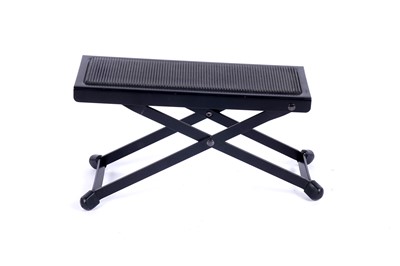 Lot 172 - Four guitar pedals; and a foot rest