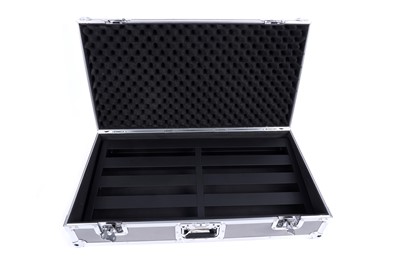 Lot 134 - A Pedaltrain flight case with pedalboard and other accessories