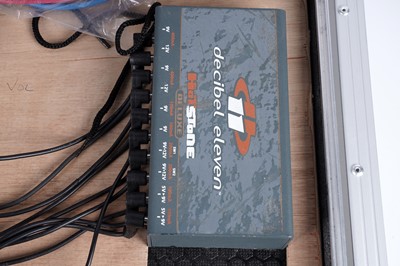 Lot 134 - A Pedaltrain flight case with pedalboard and other accessories