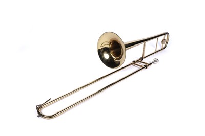 Lot 17 - A baritone horn; and a trombone