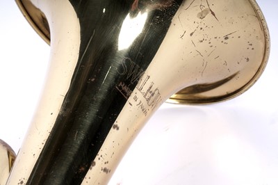 Lot 17 - A baritone horn; and a trombone