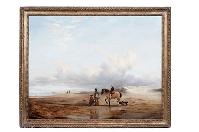 Lot 227 - Frederick Richard Lee - A Distant View of Dunbar Castle | oil