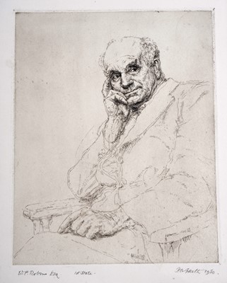 Lot 593 - Hubert Andrew Freeth - W.P. Robins Esq. | etching