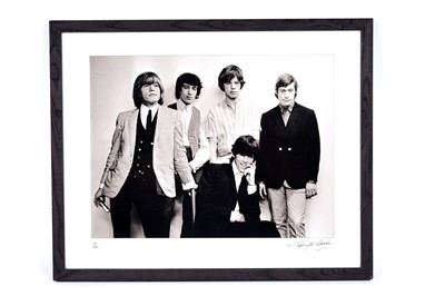 Lot 419 - The Rolling Stones photographed in 1963 by Terry O'Neill, signed and editioned 1/50