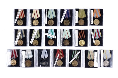 Lot 332A - A selection of Russian USSR war medals