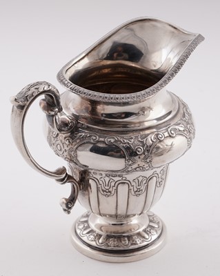 Lot 227 - A George V silver four-piece tea service