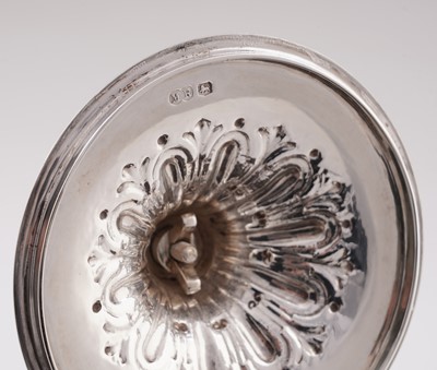 Lot 227 - A George V silver four-piece tea service