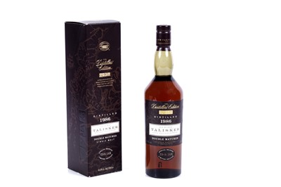 Lot 553 - Talisker 1986 'Distillers Edition' Double Matured Single Malt Whisky