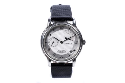 Lot 618 - Zenith Elite HW: a fine platinum cased chronometer wristwatch