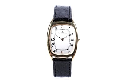 Lot 778 - Baume & Mercier: an 18ct yellow gold cased quartz wristwatch