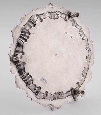 Lot 541 - Caribbean silver: an early 18th Century colonial silver salver