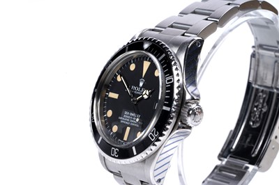 Lot 602 - Rolex Oyster Perpetual Date Sea-Dweller 'Great White': a stainless steel cased automatic wristwatch