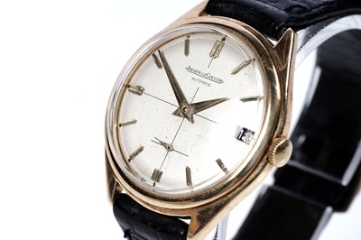 Lot 782 - Jaeger LeCoultre: an 18ct yellow gold cased automatic wristwatch